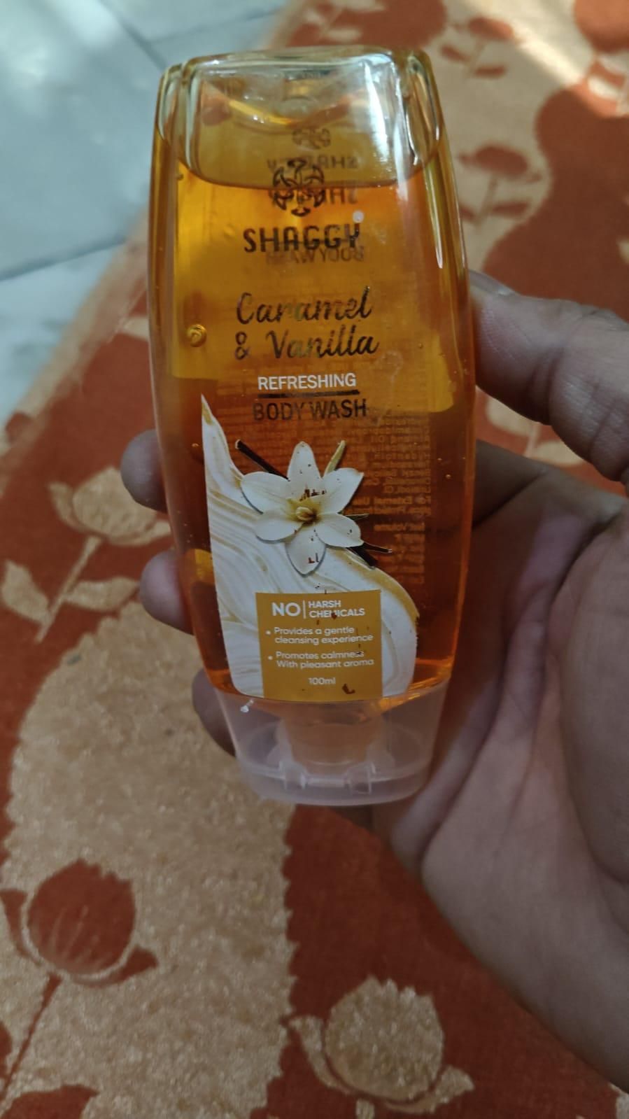 Caramel & Vanilla Body Wash 100gm