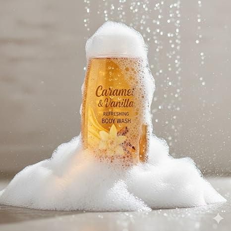 Caramel & Vanilla Body Wash 100gm